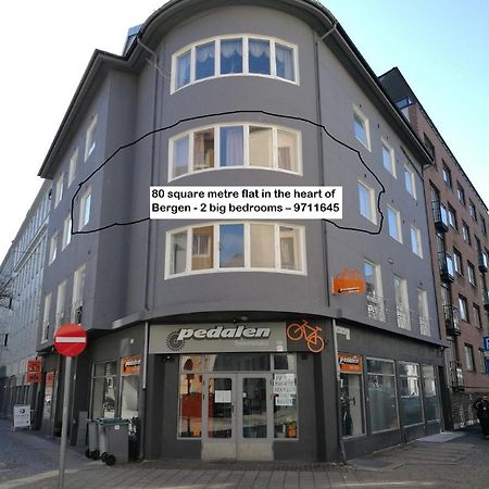 80 Square Metre Flat In The Heart Of Bergen - 2 Big Bedrooms Exterior foto